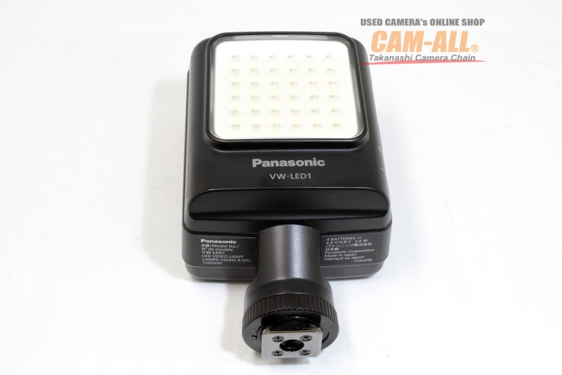 中古 パナソニック LEDビデオライト VW-LED1