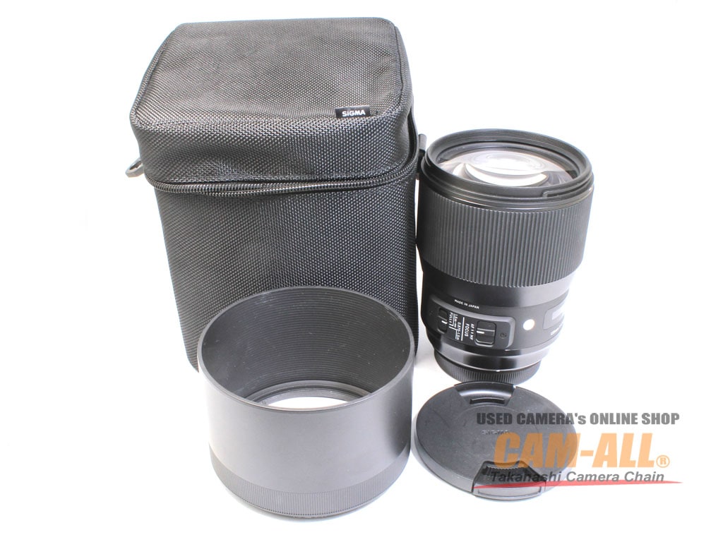 中古 シグマ Art 135mm F1.8 DG HSM(キヤノンEFマウント用) 程度：AB