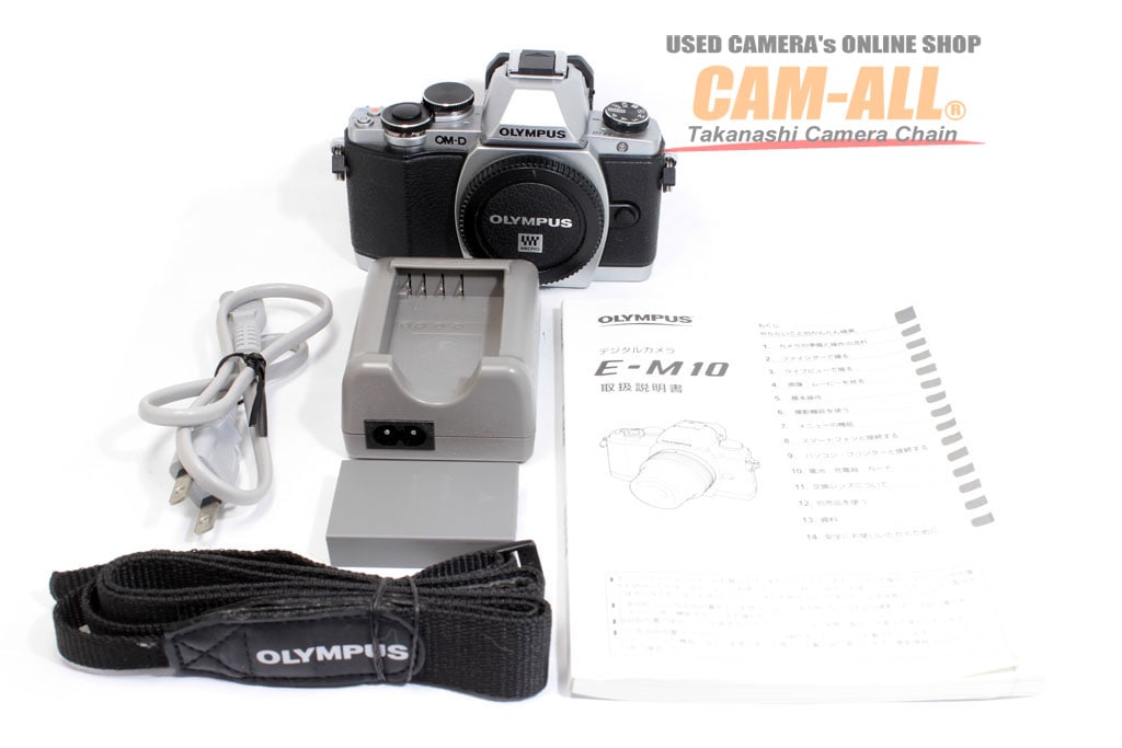 中古 OLYMPUS オリンパス OM-D E-M10 14-42mm F3.5-5.6 レンズ