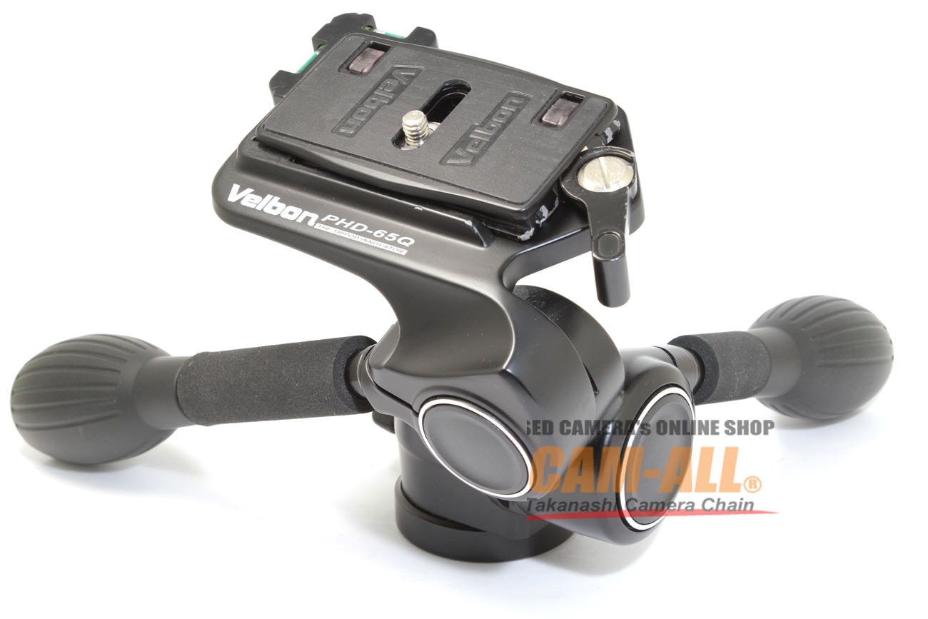 Velbon - 【中古】(ベルボン) Velbon PHD-65Q2 ウンダイ 中古 ベルボン 3way 雲台 PHD-65Q 程度:AB-（良品マイナス）