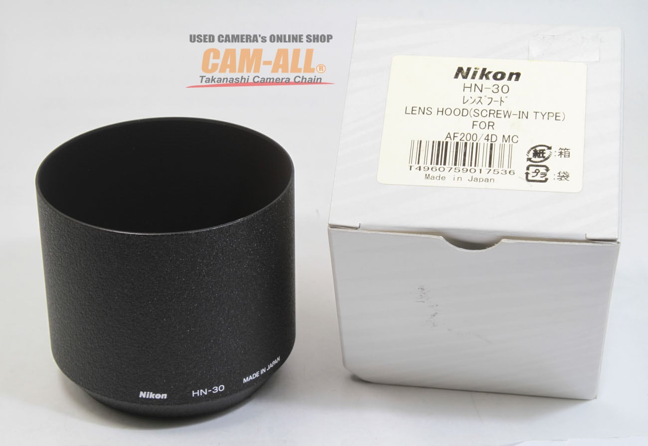 中古 ニコン レンズフード HN-30 程度:A（新同品）