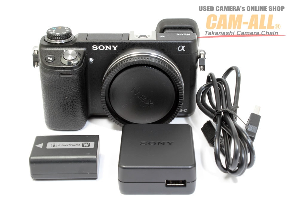 中古 ソニー NEX-6 ボディ 程度：AB-（良品マイナス）