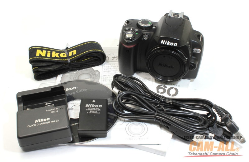 Nikon D60 ボディセット＊° ✨ショット数4705回✨新品同様 ✨Nikon