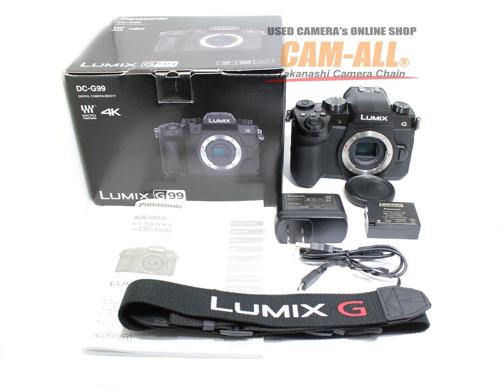 Panasonic LUMIX DC-G99 ボディ【完動品】 【公式通販】