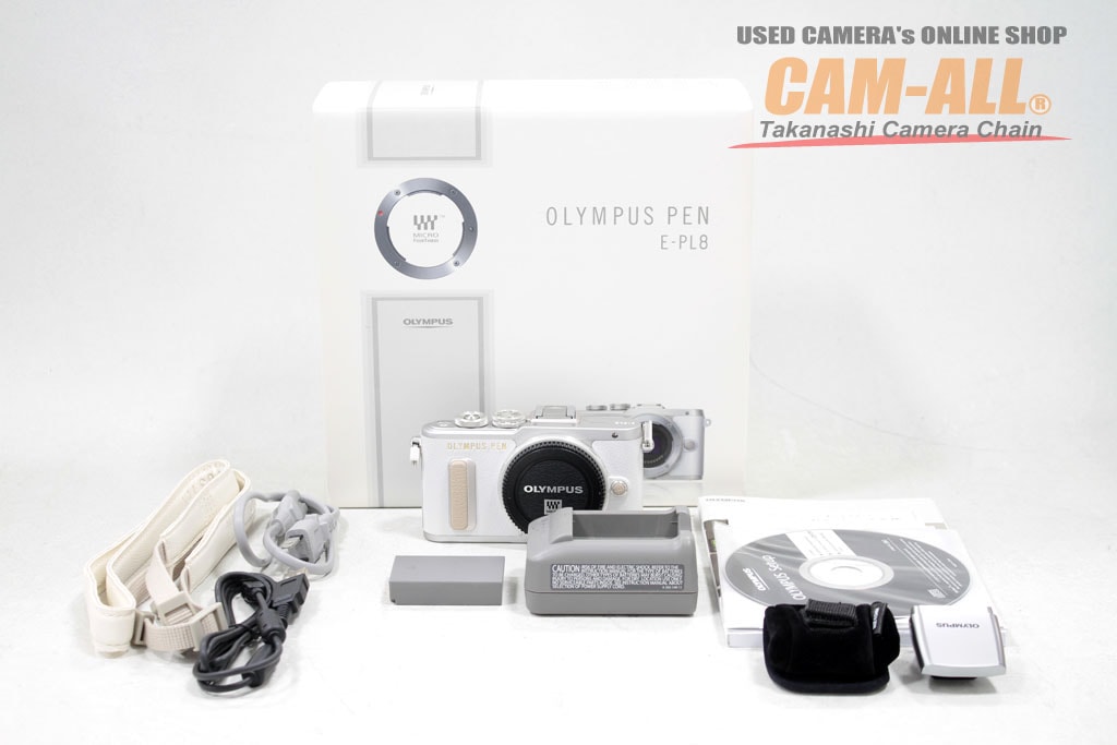 OLYMPUS E−PL8 E-PL8 EZ ダブルズームキット WHITE OLYMPUS