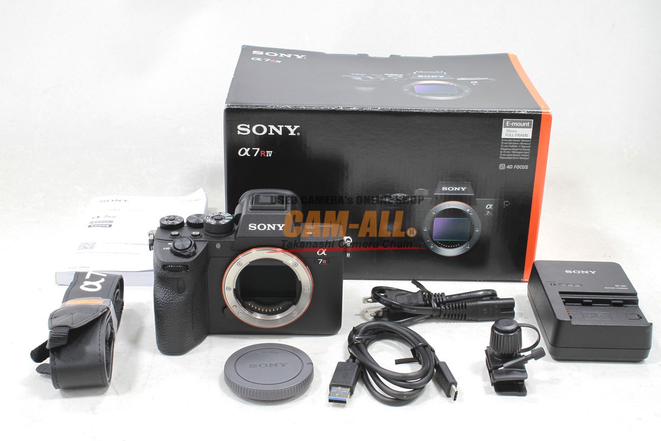 中古 ソニー α7R IVボディ（ILCE-7RM4） 程度：AB+（良品プラス）