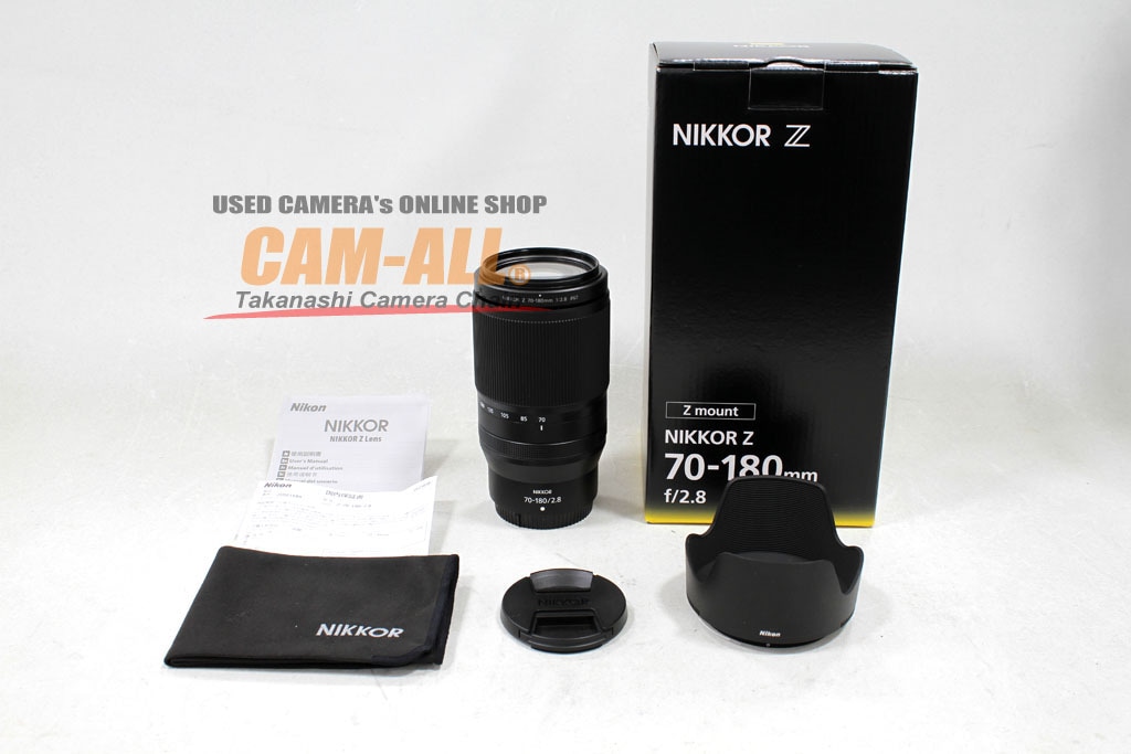 中古 ニコン NIKKOR Z 70-180mm F2.8 程度：AA（極上品）
