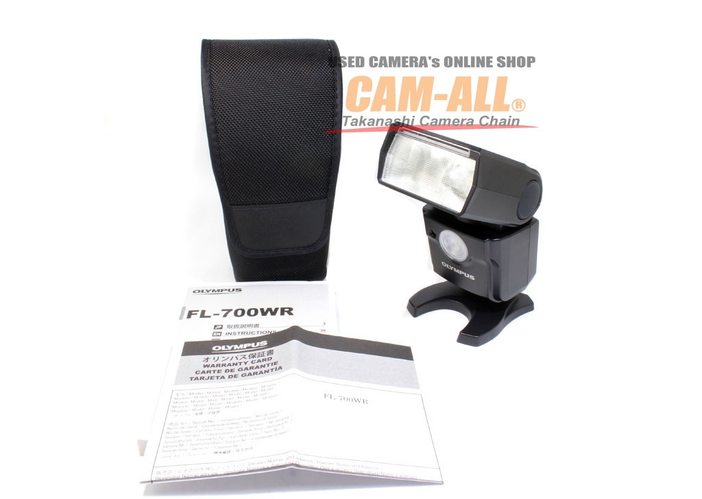 中古 オリンパス エレクトロニックフラッシュ FL-700WR 程度：A（美品） 