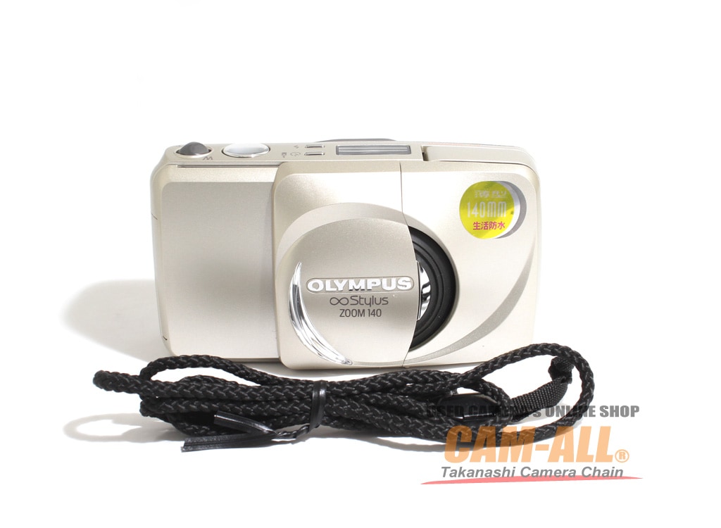 中古 オリンパス ∞Stylus ZOOM140 程度：AB-（良品マイナス