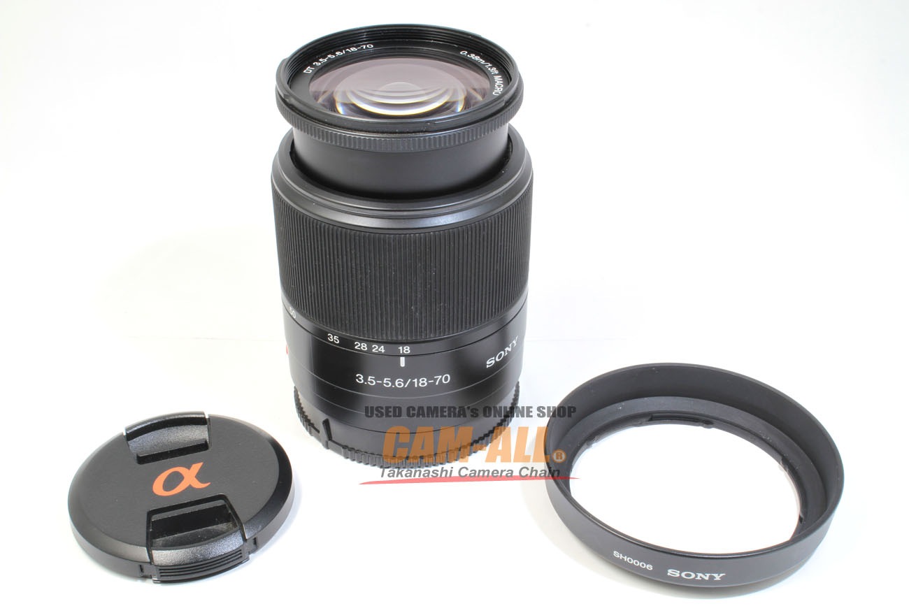 SONY DT 18-70mm F3.5-5.6 MACRO αAマウント 完動 【公式通販】