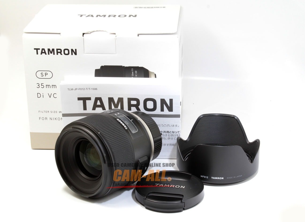 【お値下げ】タムロンSP35mm F1.8 DiVCF012 ニコンFマウント用 SP 35mm F/1.8 Di VC USD (F012) | タムロン | TAMRON