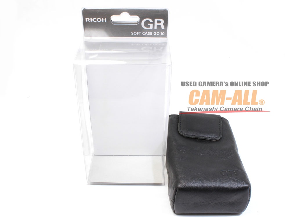 中古 リコー GRIII用 本革製ソフトケース GC-10 程度：A（新同品 