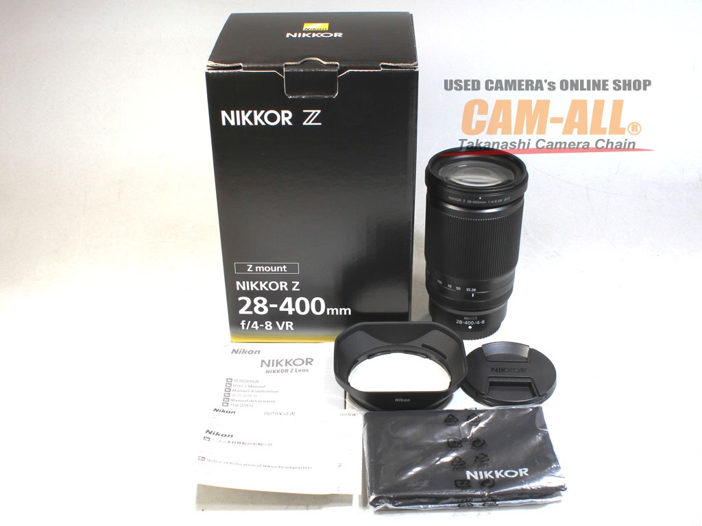 中古 ニコン NIKKOR Z 28-400mm F4-8 VR 程度：A（新同品）