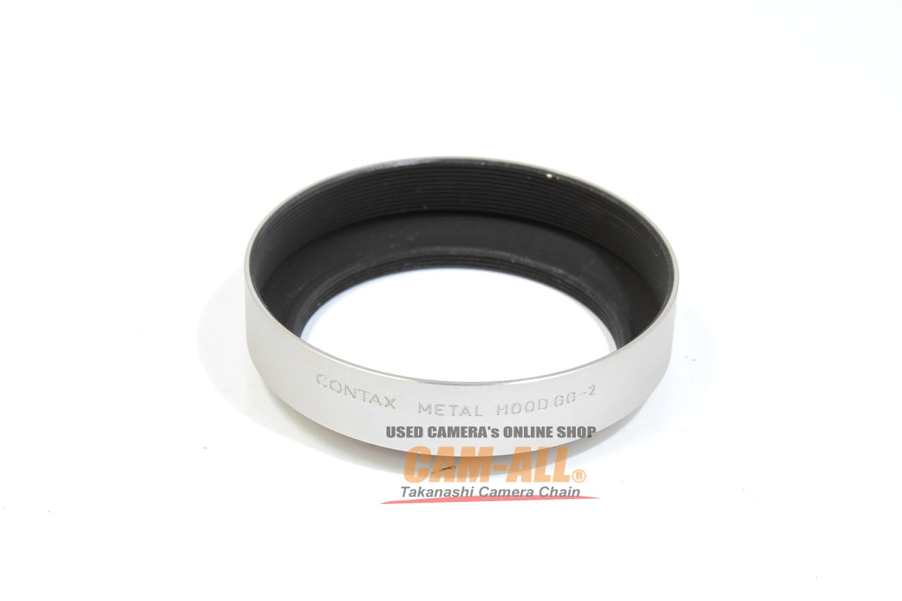 中古 コンタックス メタルレンズフード GG-2 程度：AB+（良品