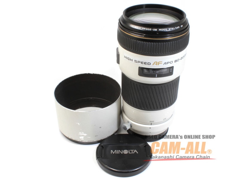 中古 ミノルタ AF80-200mm F2.8G HS APO 程度：B（並品）