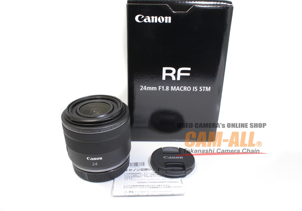 美品》Canon RF24mm F1.8 MACRO IS STM 極美品】Canon RF24mm F1.
