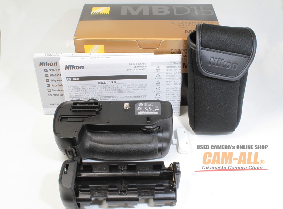 美中古 NIKON D7200 MB-D15 バッテリーパックキット ニコン 中古 ニコン マルチパワーバッテリーパックMB-D15(D7100,D7200用)