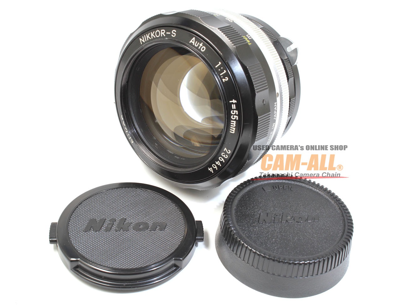 NIKON NEW NIKKOR 55mm F1.2 マニュアルレンズ ニコン Fマウントで最も明るいレンズ「New Nikkor 55mm F1.2」を購入