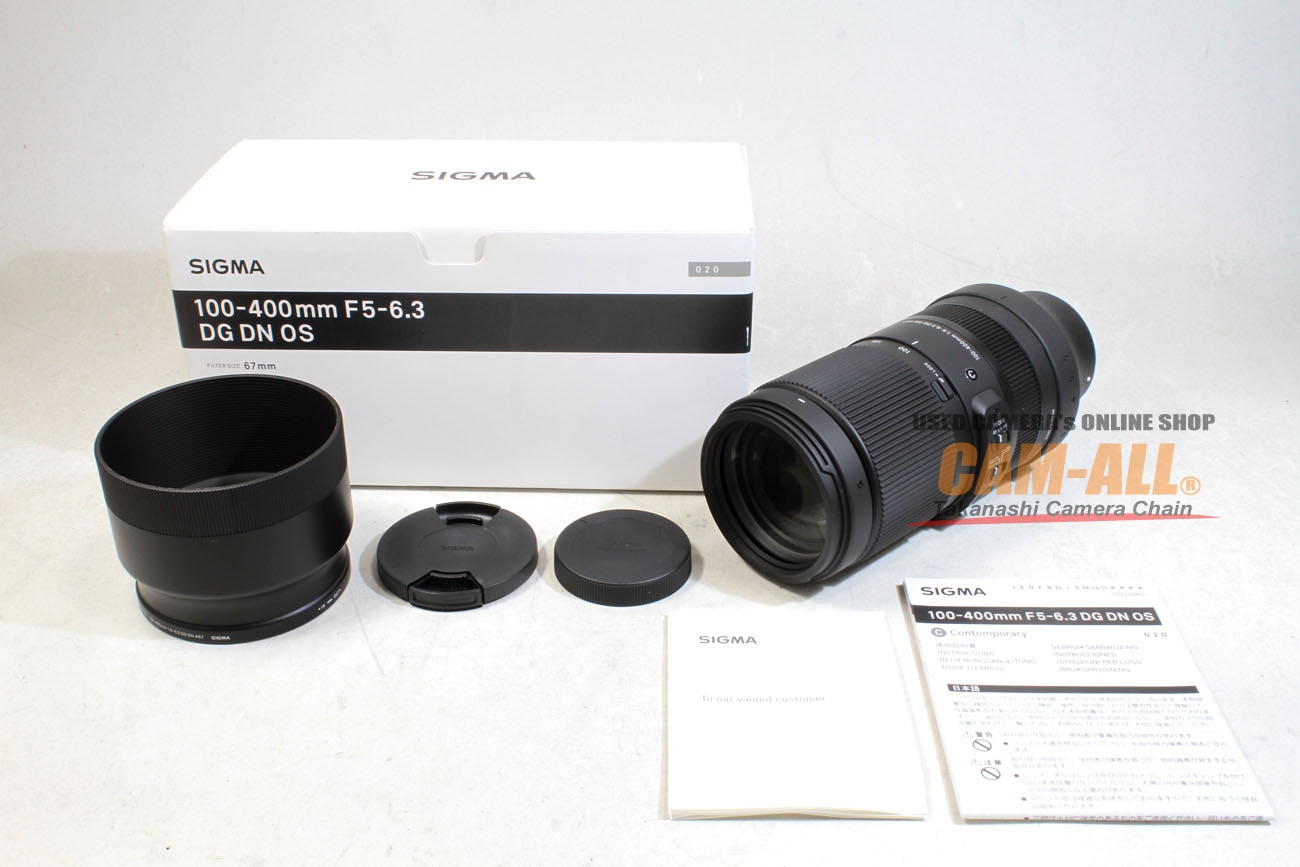 中古 シグマ C100-400mm F5.0-6.3 DG DN OS (ソニーEマウント 中古 シグマ C100-400mm F5.0-6.3 DG DN OS (ソニーEマウント