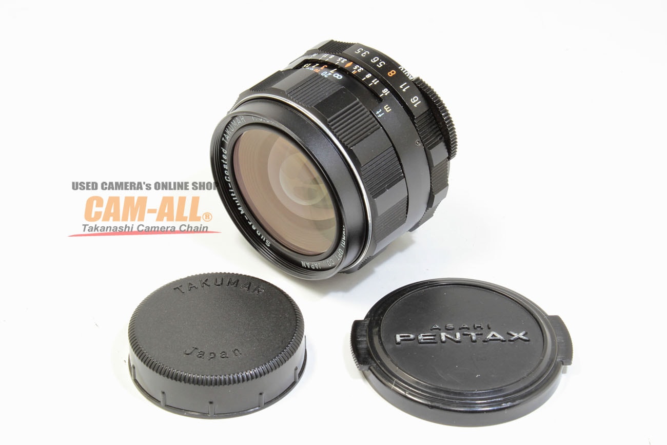 中古 ペンタックス SMCタクマー28mm F3.5 M42マウントレンズ