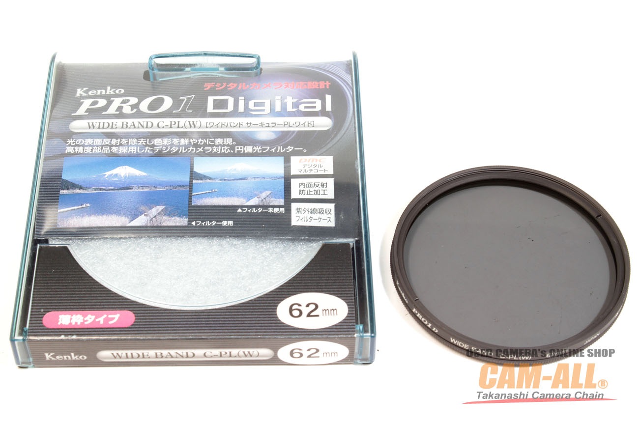 中古】Kenko カメラ用フィルター Zeta ワイドバンド C-PL 72mm  