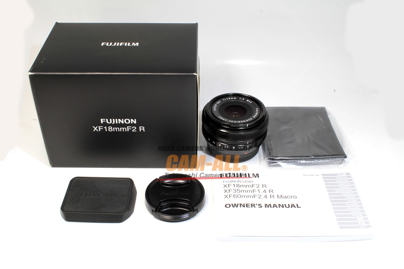 FUJIFILM XF18mm F2 新品未使用品 未使用品FUJIFILM XF18mm F2