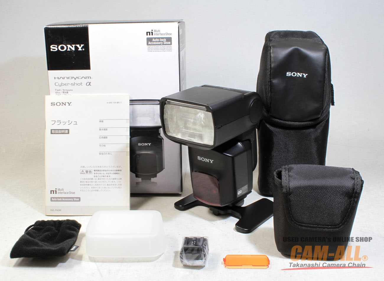 SONY - 【中古美品】SONY フラッシュ HVL-F60M 中古 ソニー フラッシュ HVL-F60M 程度：AB+（良品プラス）