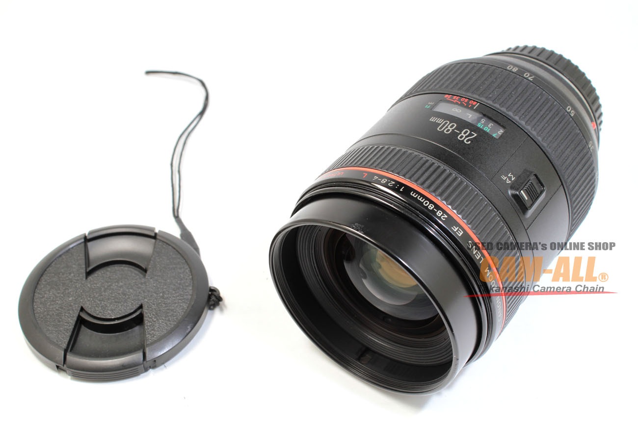 中古 キヤノン EF28-80mm F2.8-4L USM 程度：B（並品