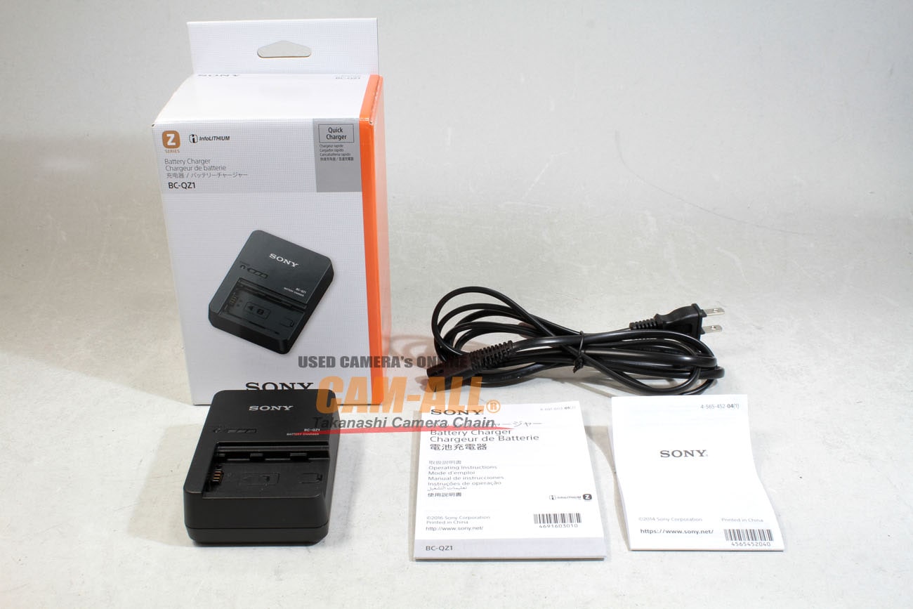 バッテリーチャージャー　BC-QZ1 SONY ソニー純正 BC-QZ1 バッテリーチャージャー 【NP-FZ100専用