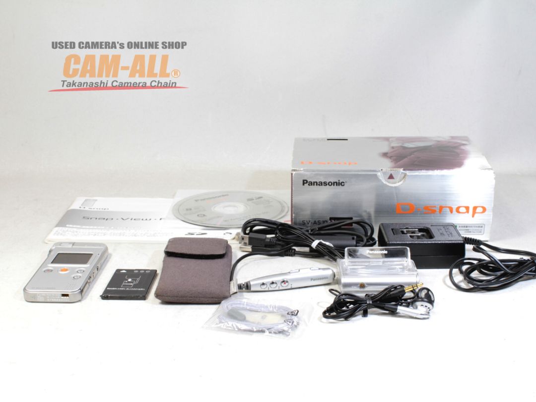 Panasonic SV-AS10 SDマルチカメラ 専用ケース付き panasonic d-snap
