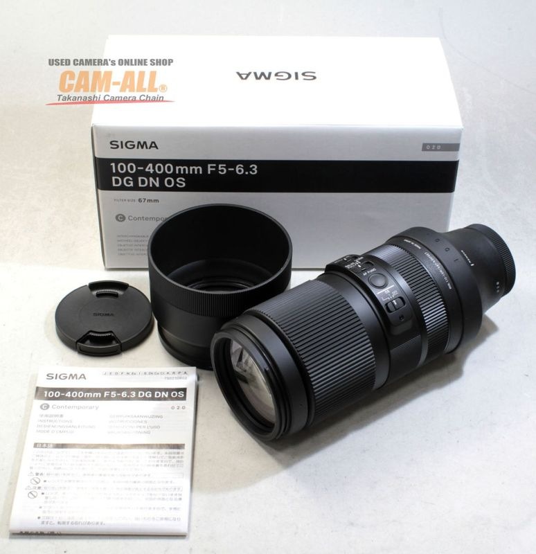 ��š������ޡ�����C100-400mm F5-6.3DG DN OS (�ե�X�ޥ������)���������١�AB�����ʡ�