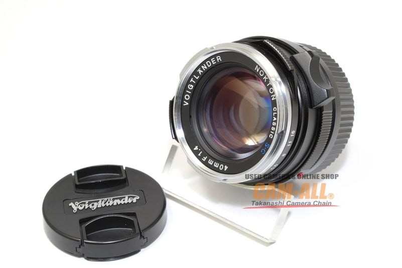 ��š��ե����ȥ������������Υ��ȥ󡡥��饷�å�40mm F1.4 S.C VM���������١�A-�����ʡ�