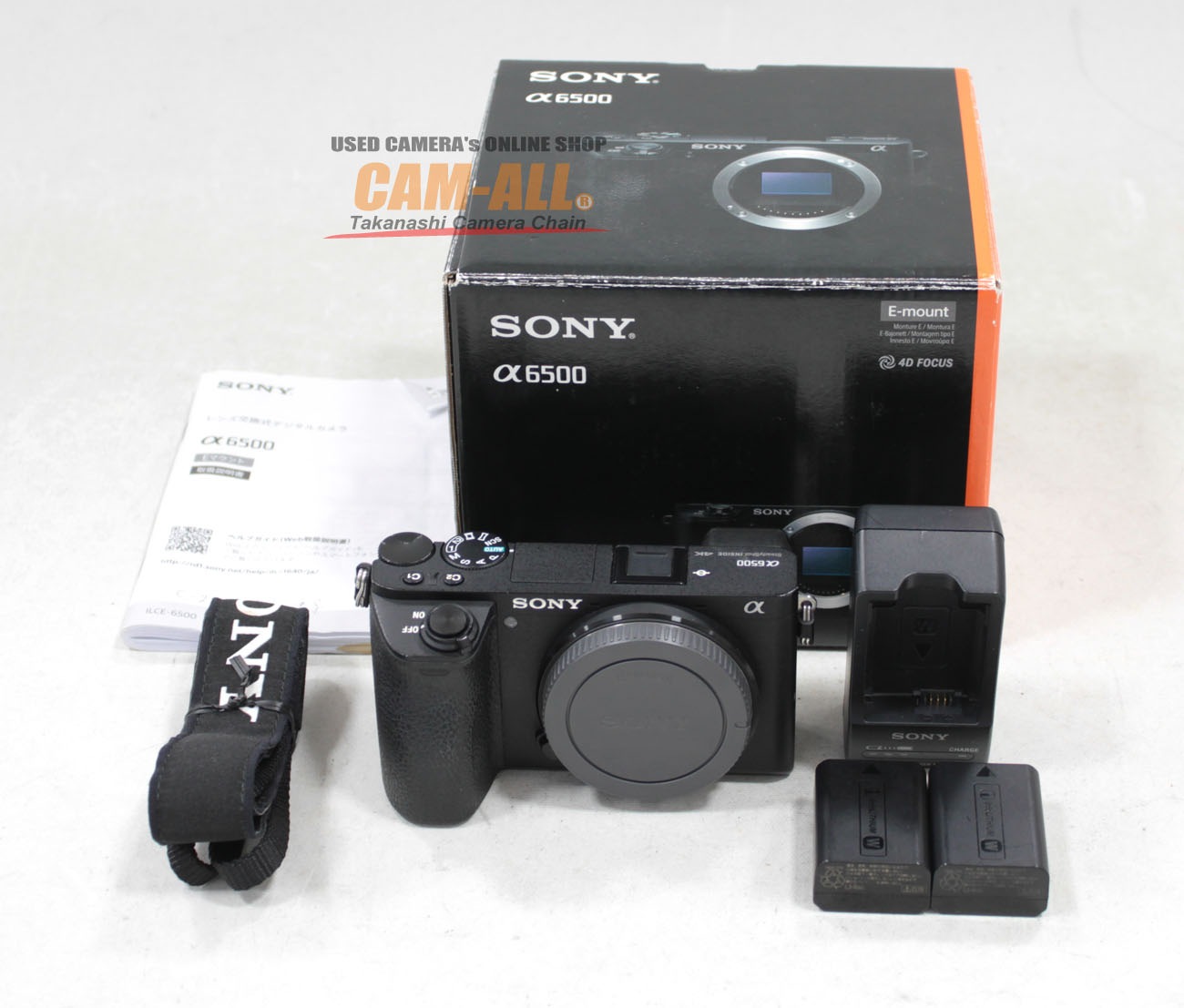 良品》SONY α6500 高倍率ズームレンズキット ILCE-6500M