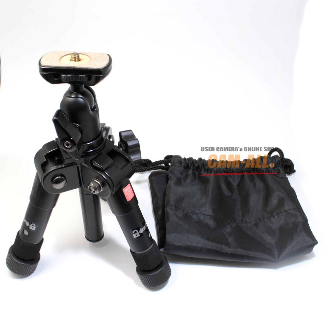 中古 ベルボン ウルトラ353mini三脚+自由雲台 QHD-33 程度：A(新同品  