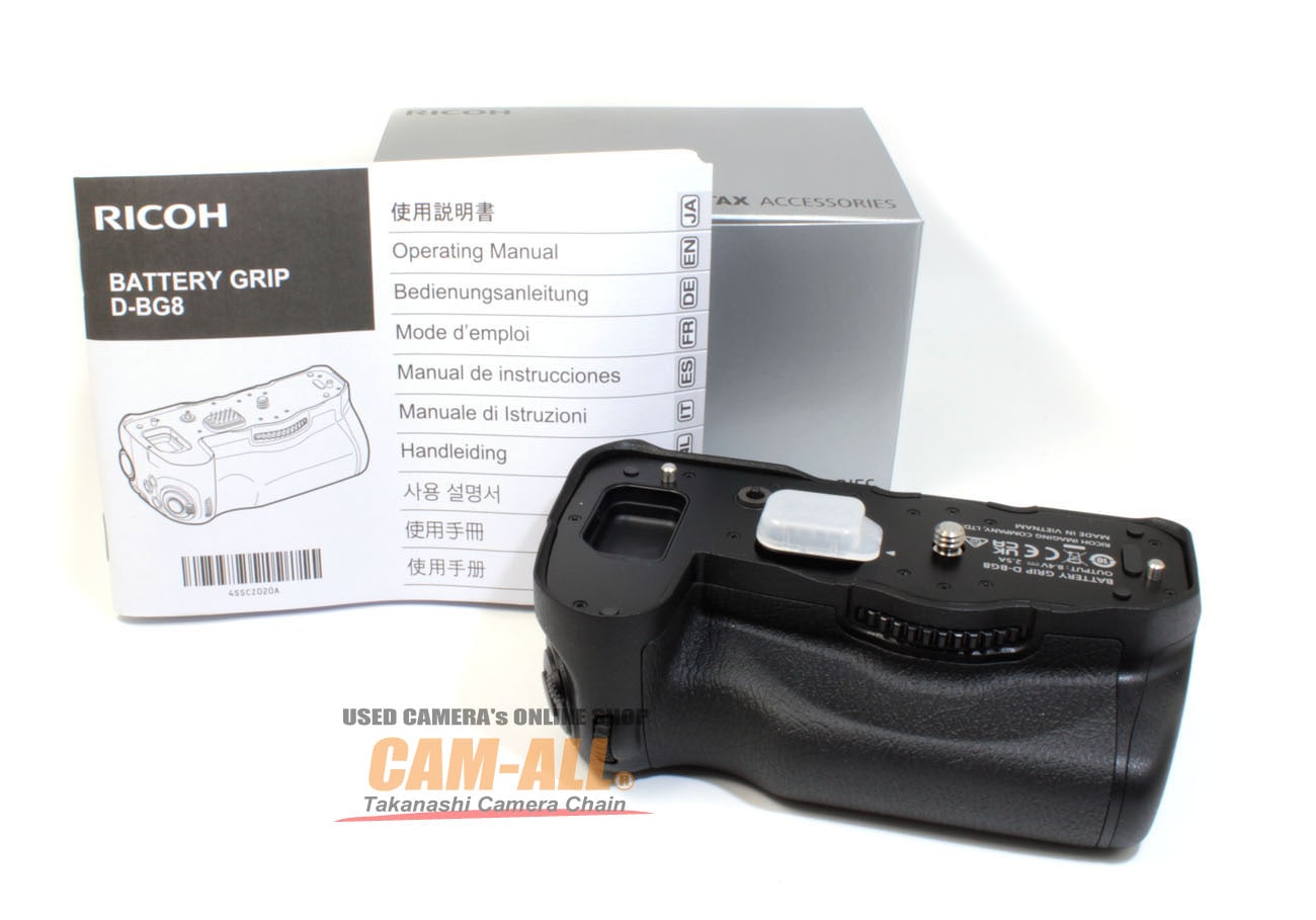 中古 ペンタックス バッテリーグリップ D-BG8（K-3III用） 程度：A