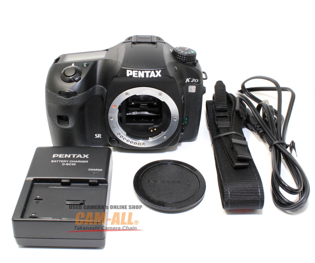 中古 ペンタックス K20D ボディ 程度：B(並品）