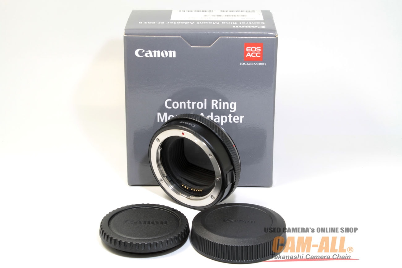 中古 キヤノン コントロールリング マウントアダプター EF-EOS R