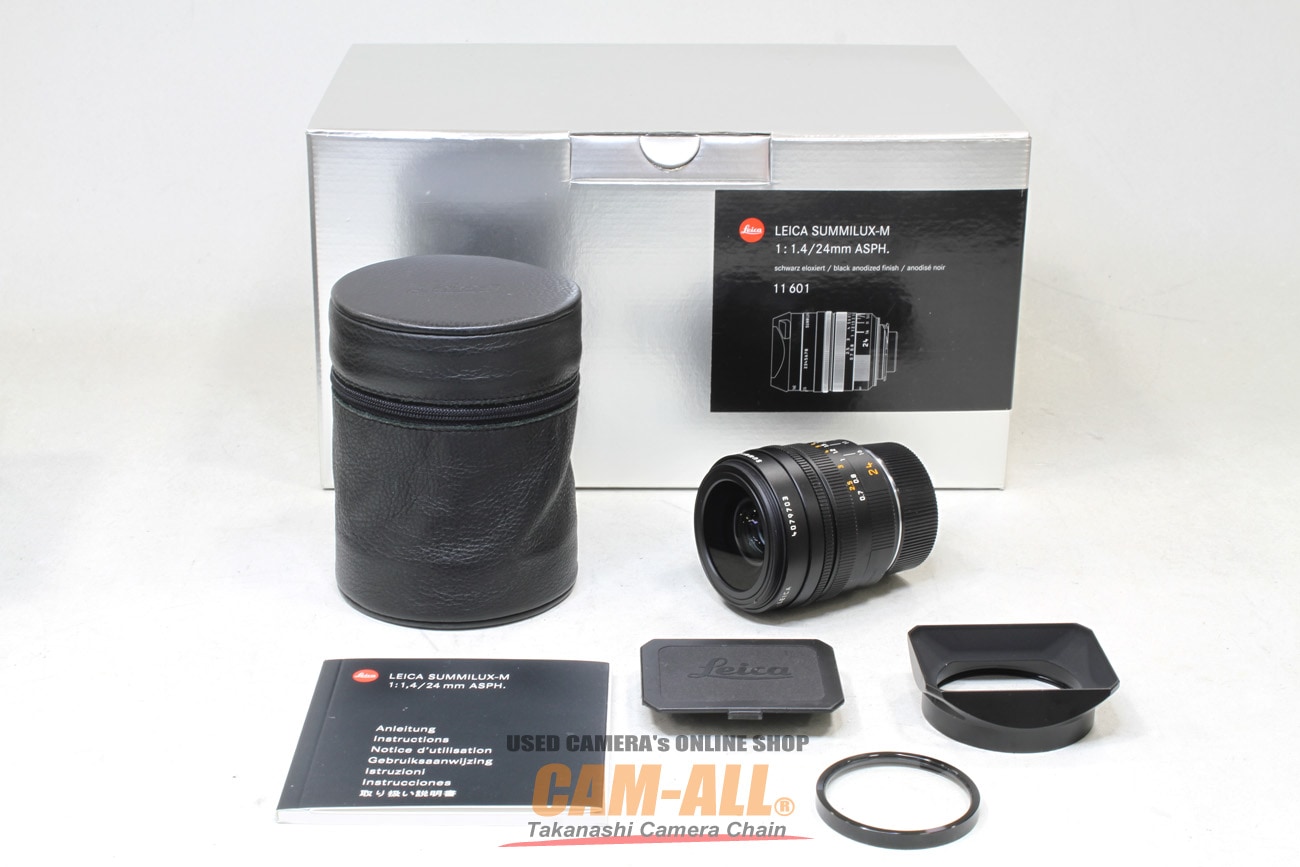 中古 ライカ ズミルックス M 24mm F1.4 ASPH（11601） 程度：AB