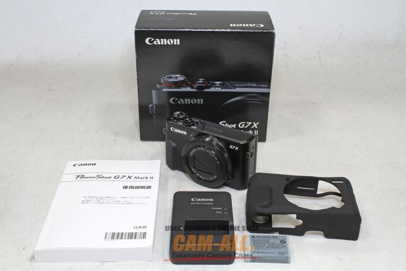 【美品】CANON PowerShot G7X MarkⅡ Canon PowerShot G7X MarkII（展示品）