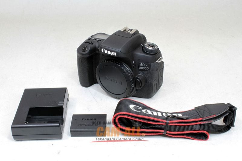 中古 キヤノン EOS-8000D ボディ（現状品） 程度：B（並品）