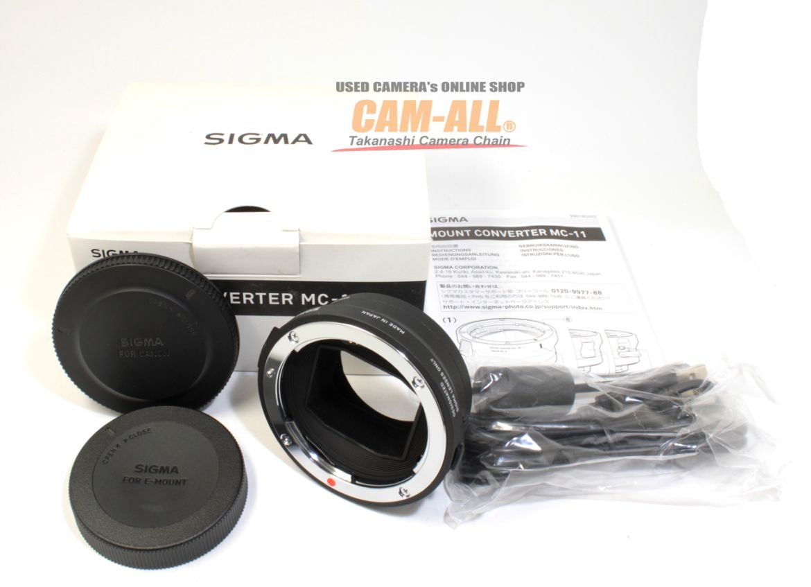SIGMA マウントコンバーター MC-11 キヤノンEF-E用 MC-11 キヤノンEF-E