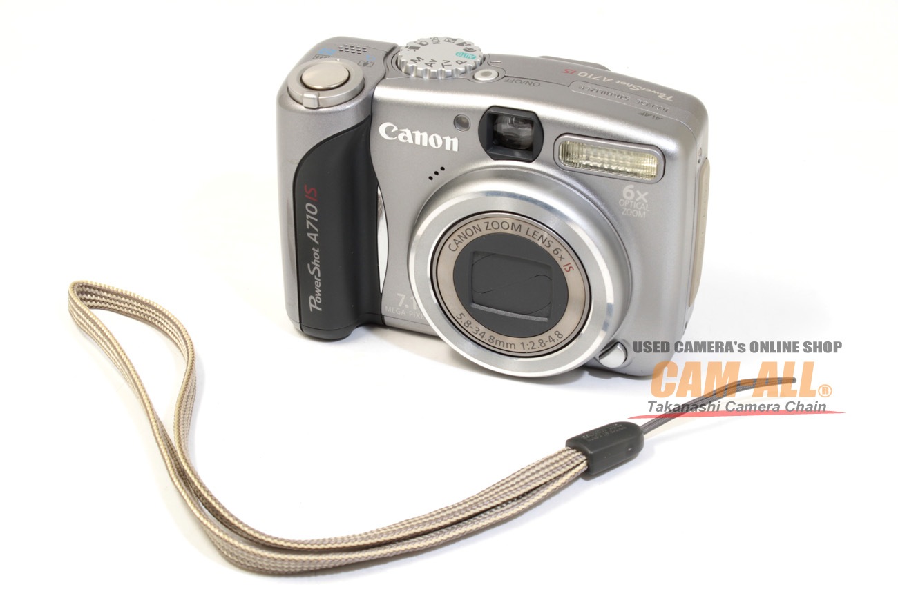 中古 キヤノン パワーショット A710 IS 程度：AB（良品）
