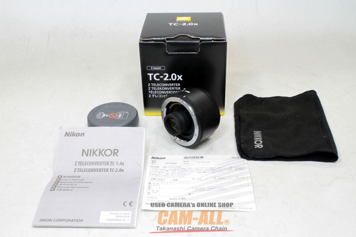 中古 ニコン Zテレコンバーター TC-2.0×