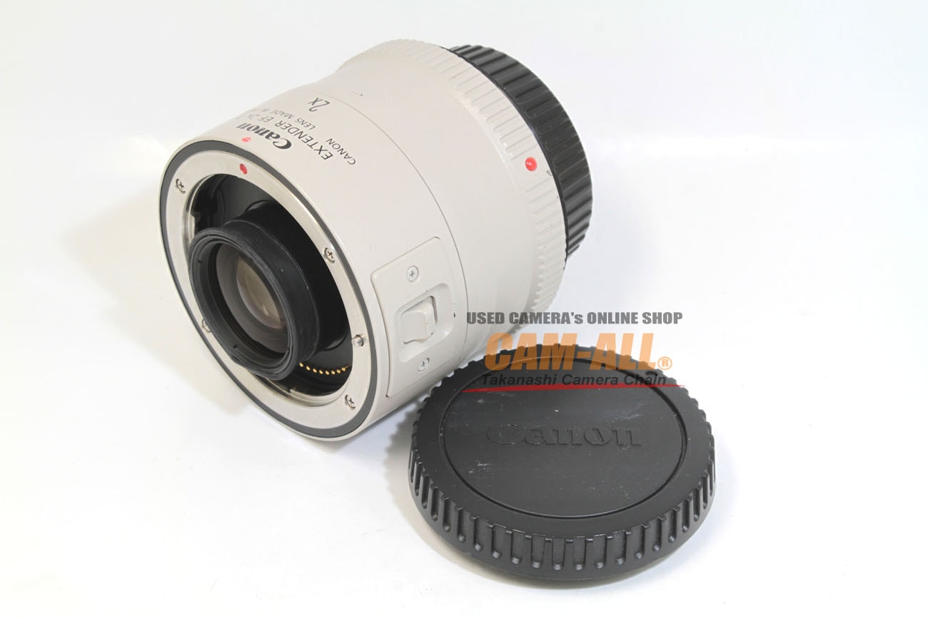 美品 Canon EF 2x II レンズエクステンダー 中古品 ☆ CANON 2倍エクステンダー EF2X 動作美品-54 ☆ Canon EF 2x canon