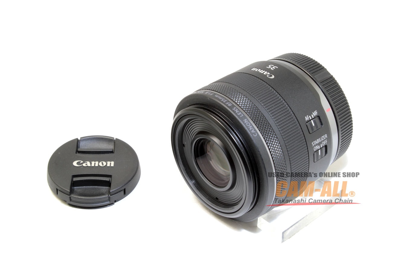 中古 キヤノン RF35mm F1.8 マクロ IS STM