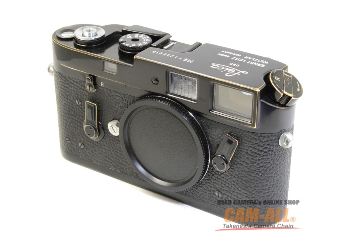 中古 ライカ M4 ブラックペイント（後塗り）