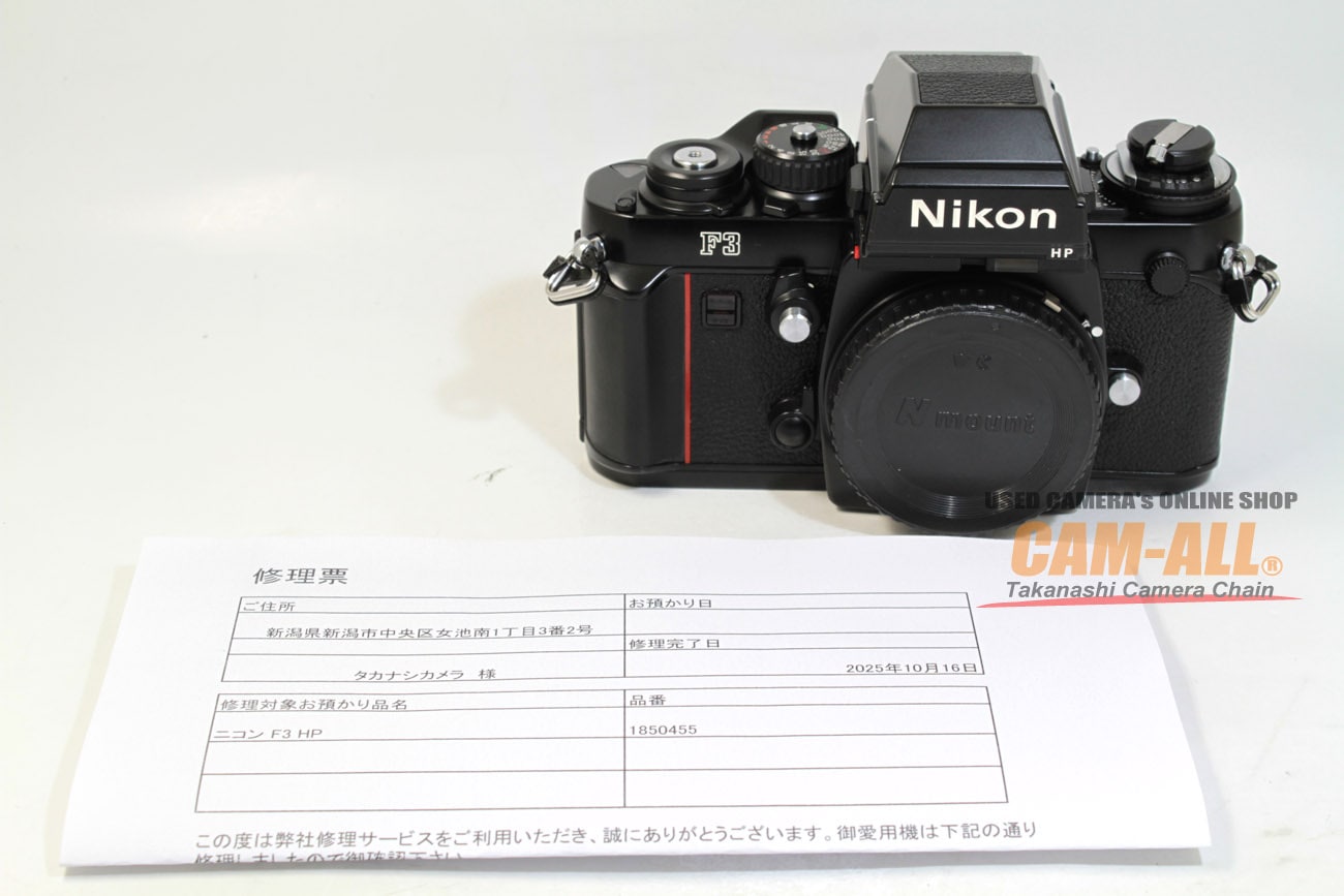 中古 ニコン F3HPボディ
