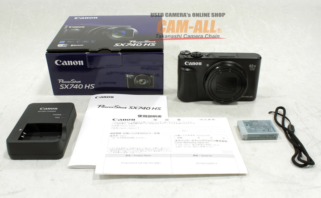 中古 キヤノン パワーショット SX740 HS