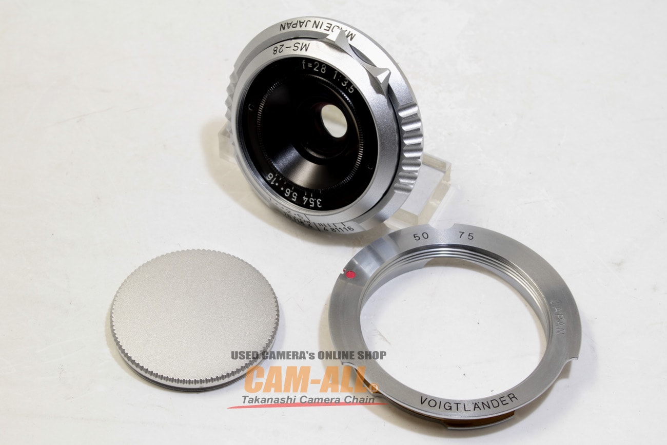 中古 MSオプティカル（宮崎光学） MS28mm F3.5 Lマウント改造