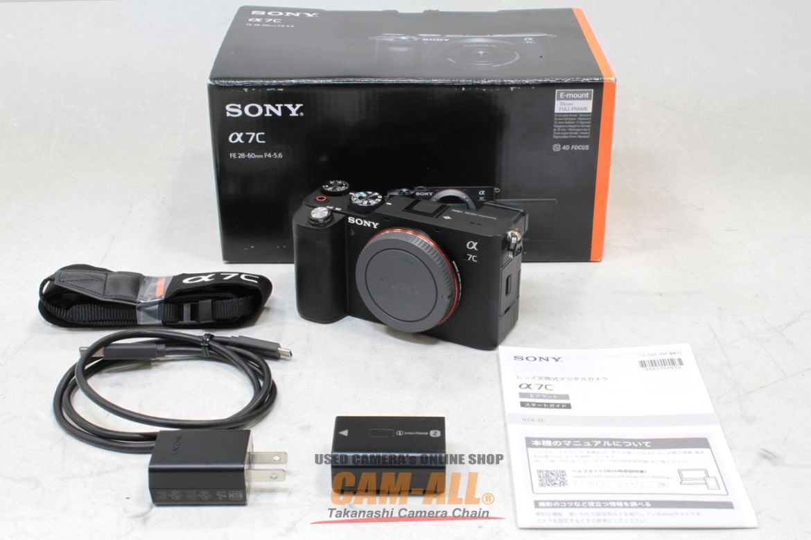 SONY α7C ボディ ILCE-7Cブラック α7C ILCE-7C ボディ ブラック CA01